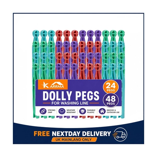 Dolly pegs heavy - pegs, extra