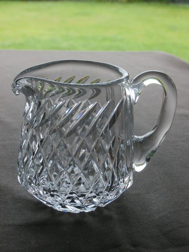 Tyrone crystal creamer jug - creamer,