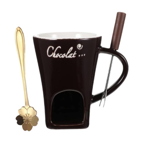 Chocolate fondue pot - chocolate,