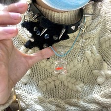 Small Goldfish Necklace Ocean Color Contrast Pendant Necklace for Birthday Party