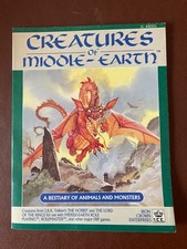MERP Creatures Of Middle-Earth A Bestiary of Animals & Monsters #8005 1st Editn 