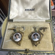 Boxed Antique Portrait Photo 