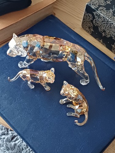 Swarovski tiger crystal animal - swarovski,