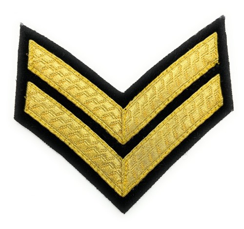 Chevrons corporal stripes gold - chevrons,