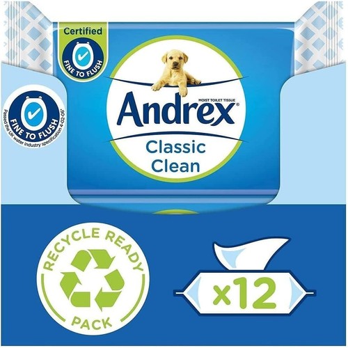 Andrex classic clean washlets - andrex,