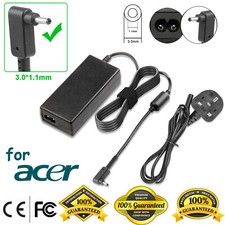 AC Adapter Charger for Acer Aspire S3 S5 P3 Chromebook C720 C740 TravelMate X313