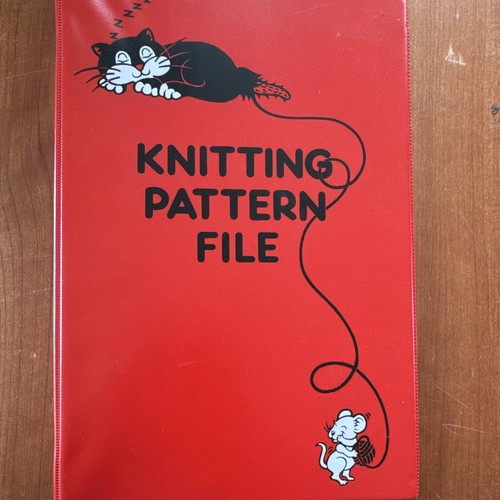 Knitting pattern file folder - knitting,