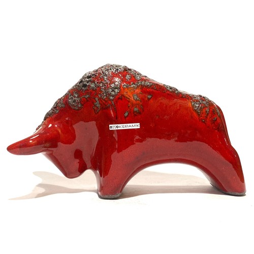 Otto keramik bull red - keramik,