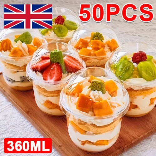 50pcs dessert cups - dessert, with