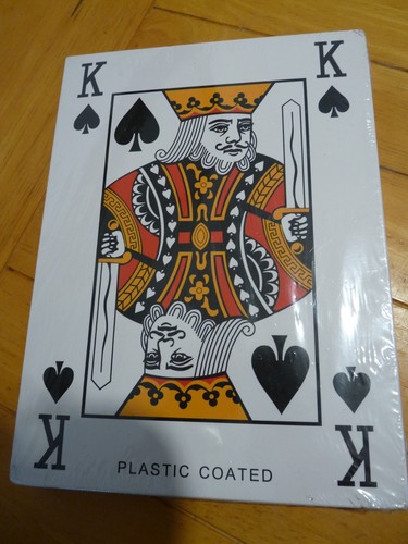 Extra large playing cards