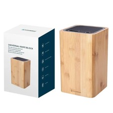 Bamboo Universal Knife Block