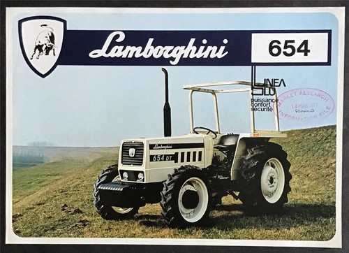 Lamborghini 654 tractor - lamborghini,