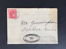 GB 1910 ASHCOTT SINGLE RING POSTMARK ON COVER TO DEVON