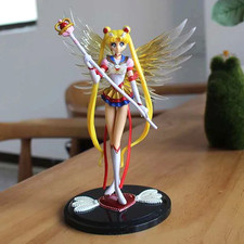 Hot Eternal Sailor Moon Tsukino Usagi Anime Figure Decoration Collection Doll Ac