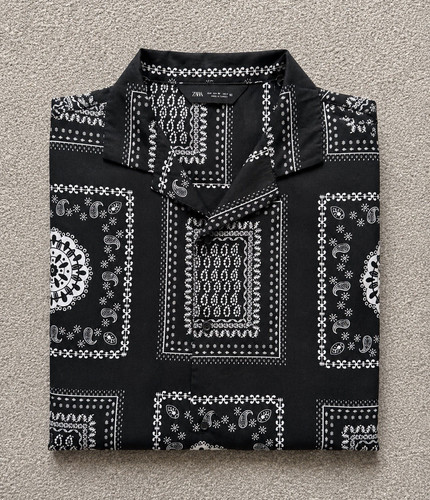 Zara silk men - zara,