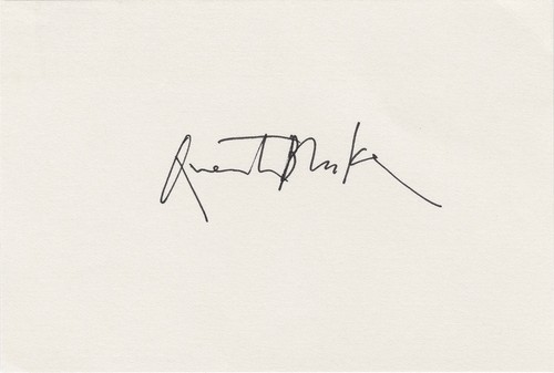 Quentin blake autograph - blake,