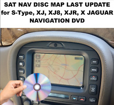 SAT NAV DISC MAP UPDATE for S-Type,X, XJ, XJ8, XJR, JAGUAR NAVIGATION DVD 2013