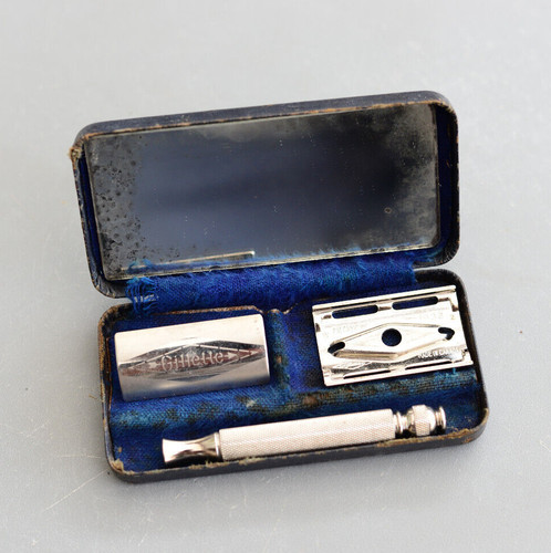 Vintage gillette travel double - vintage,