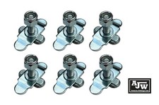 6 x Unwin Butterfly Clip