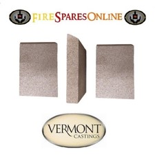 1 Pair Fire Bricks, Vermont Castings Intrepid 2 M/F Stove 170x110x30mm*- 1608953