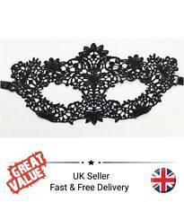 New Black Lace Masquerade Eye Mask Fancy Dress Hen Party Role-play Festivals 