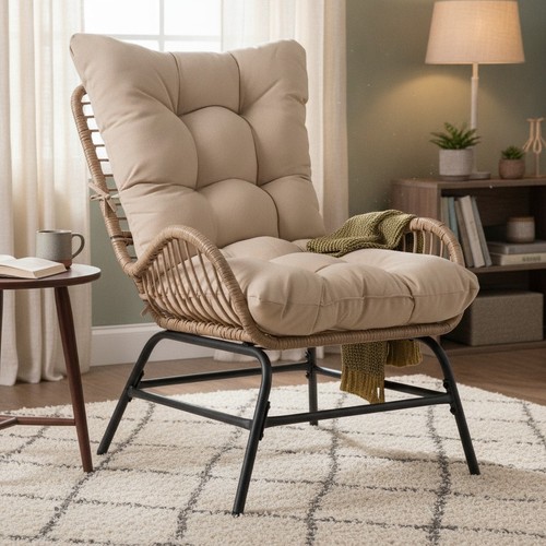 Rattan garden chair outdoor - garden,