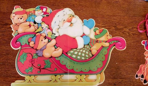 Vintage christmas die cut - die,