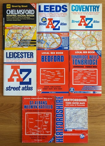 Street maps various - /, uk