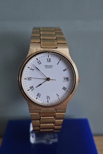 Vintage 1987 seiko 5y22 8a10 - vintage,