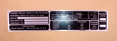 Usgi m116a2 ton - m116a2, 3/4