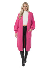 Womens Long Chunky Knit