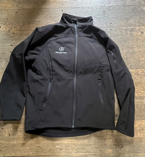 Mercedes benz black soft shell - black,