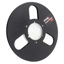 Black 1/4 10 Inch Empty Tape