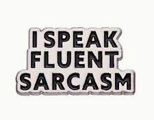 Funny Sarcastic Enamel Pin Badge - Choose Style