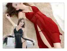 New Woman Sexy Lingerie Babydoll  Sleepwear Nightdress Nightwear Open Dress
