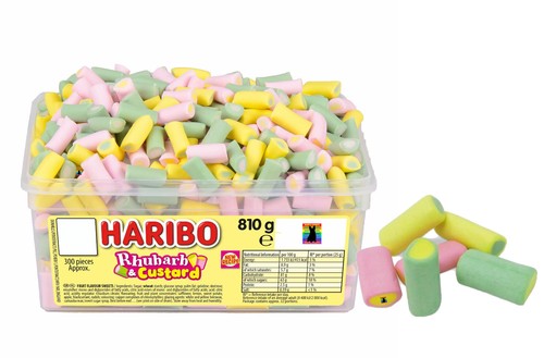Haribo rhubarb custard - haribo,