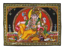 Hindu God Lord Ganesh Laying