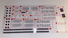 Lego UCS Sticker sheet MOC-9424 Battlestar Galactica Viper MK II DaveDupMOCs V2