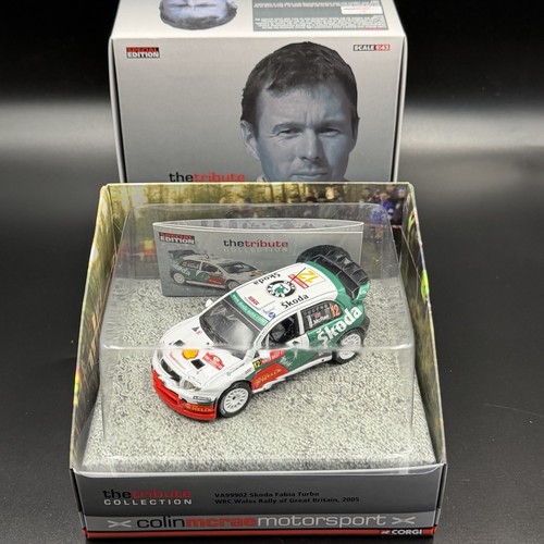 Corgi skoda fabia - skoda, wrc