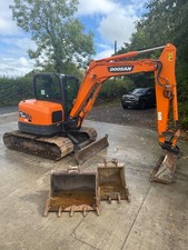 Doosan DX62R-3 2022 (A/C, Rotation Lines)