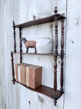 Antique Turned Mahogany French