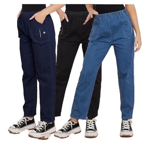 Womens elasticated waist - elasticated,
