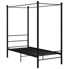 Canopy Bed Frame Metal Furniture Set Multi Colours 100x200/90x200 cm vidaXL