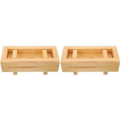 Khaki wooden sushi roller - khaki,