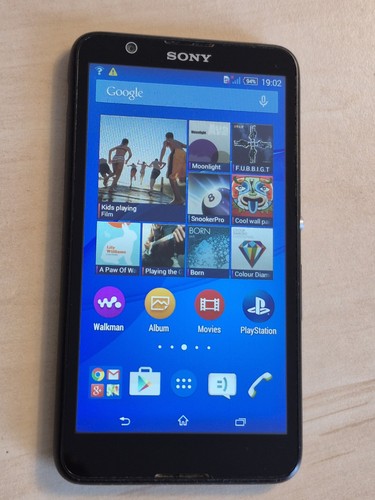 Sony xperia e2105 black 5gb - xperia,