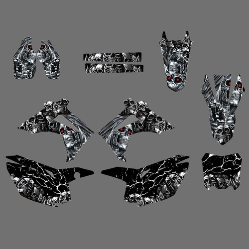 Decals graphics sticker kit - decals,