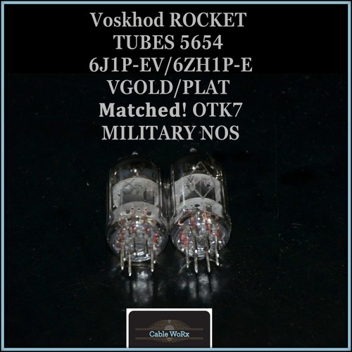 Nos 1pair voskhod rocket tubes - nos,