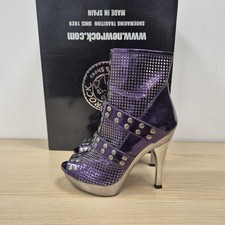 New Rock Stilleto Purple