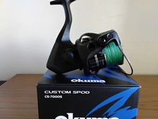 okuma spod reel with 30lb spod and marker braid 