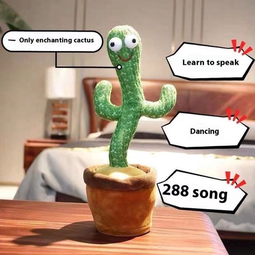 Talking toy dancing cactus - talking,